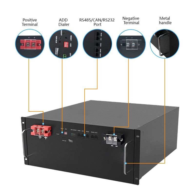 Best 48v 200ah Lifepo4 Rack Mounted Ups